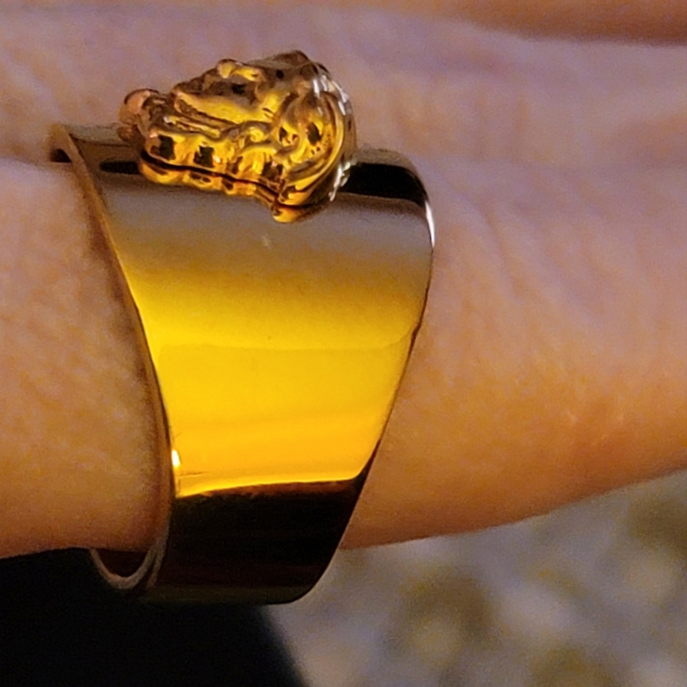 Versace Medusa Ring/ BNWT/ UNISEX - Picture 6 of 6